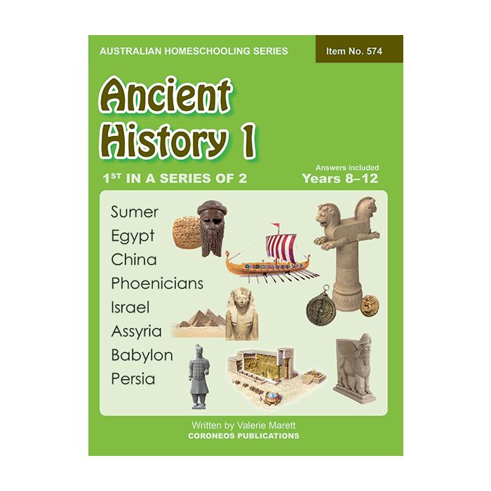 Ancient History 1 (Australian Homeschooling Series) (Item no. 574)
