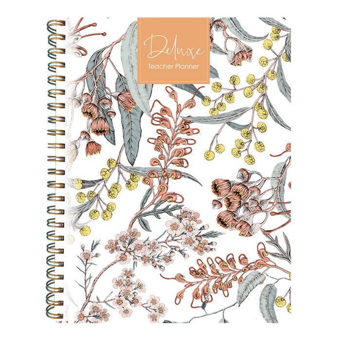 Deluxe Primary Daily Teacher Planner Blossom 2524S