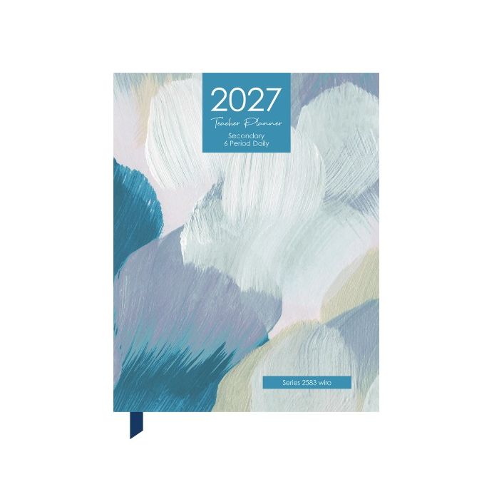 2027 Createl Secondary 6 Period Daily Teacher Planner (Series 2583)