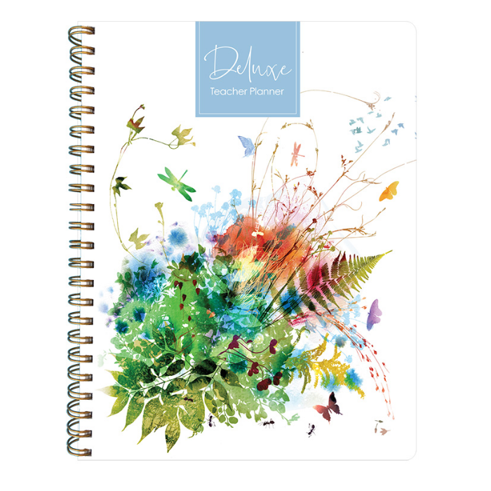 Deluxe Primary Daily Teacher Planner Botanica 2524Q