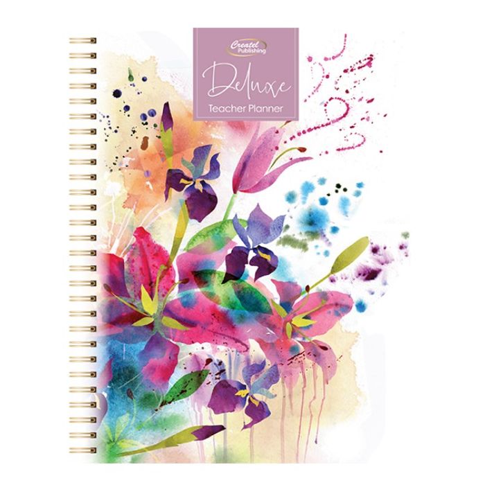 Deluxe Primary Daily Teacher Planner Bloom 2524B