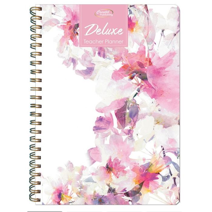 Deluxe Primary Daily Teacher Planner Rouge 2524C