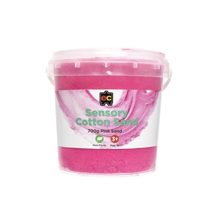 Sensory Cotton Sand - Pink 700g (Ages 3+)