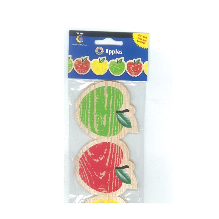 Upcycle Style Apples, Border