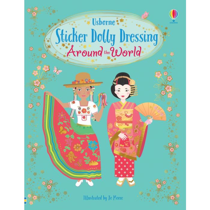 Usborne Sticker Dolly Dressing Costumes Around the World (5 years+)