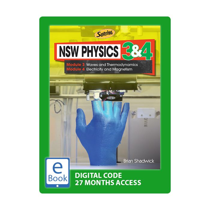 NSW Surfing Physics Modules 3 & 4 eBook (Code Emailed)