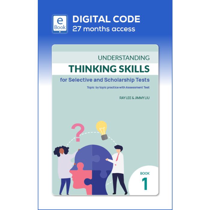 Understanding Thinking Skills for Selective Book 1 eBook (Code Emailed)