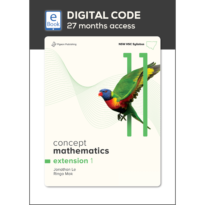 Concept Mathematics 11 Extension 1 (digital only) (Code Emailed)