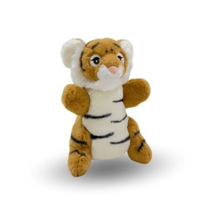 Eco Tiger Hand Puppet 25cm
