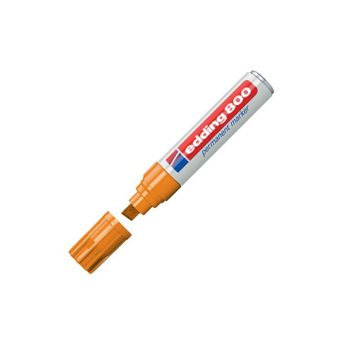 EDDING 800 Orange Permanent Marker (Colour 6)