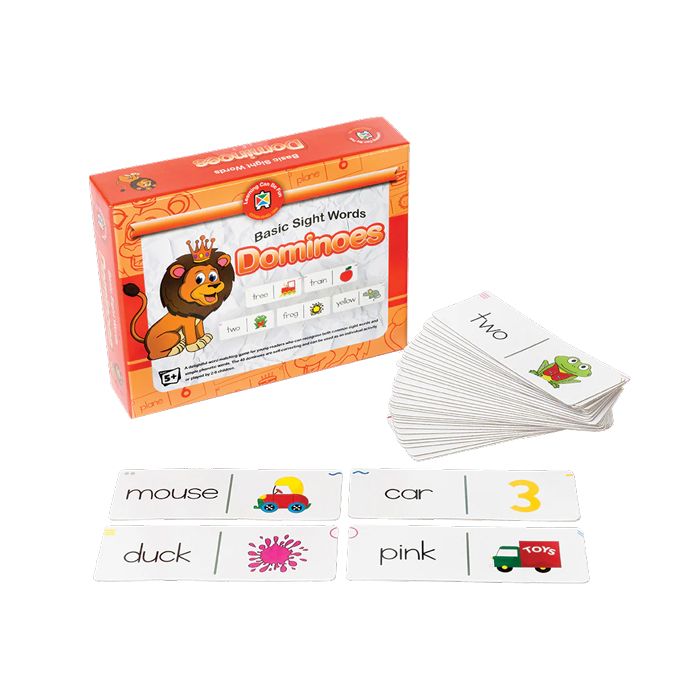 Basic Sight Words Dominoes (Ages 5+)