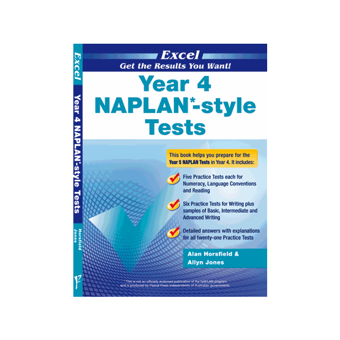 Excel NAPLAN*-style Tests Year 4