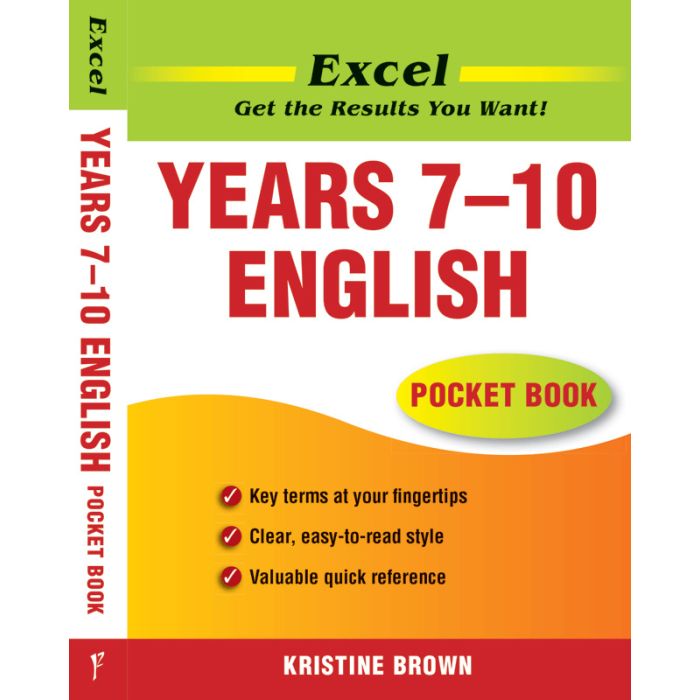Excel Years 7 to 10 English Pocket Book