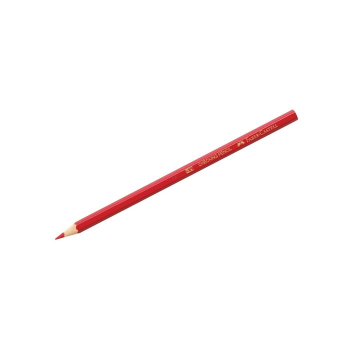 Faber-Castell red checking pencil