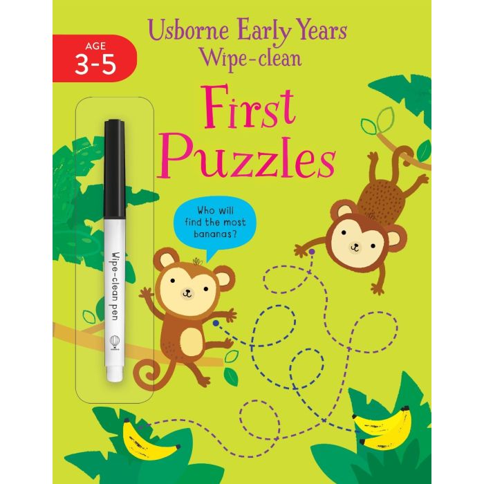 Usborne Early Years Wipe-Clean: First Puzzles