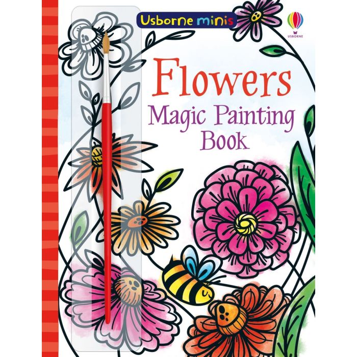 Flowers Magic Painting Book