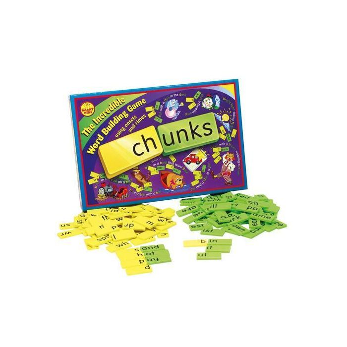 Chunks - The Incredible Word Building Game G07 (Ages 4+)