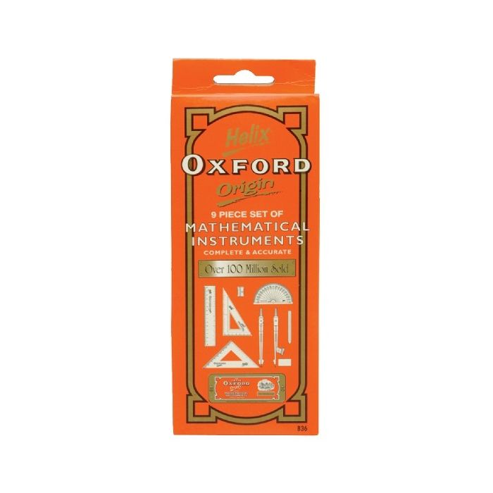 Helix Oxford Origin 9 Piece Math Set