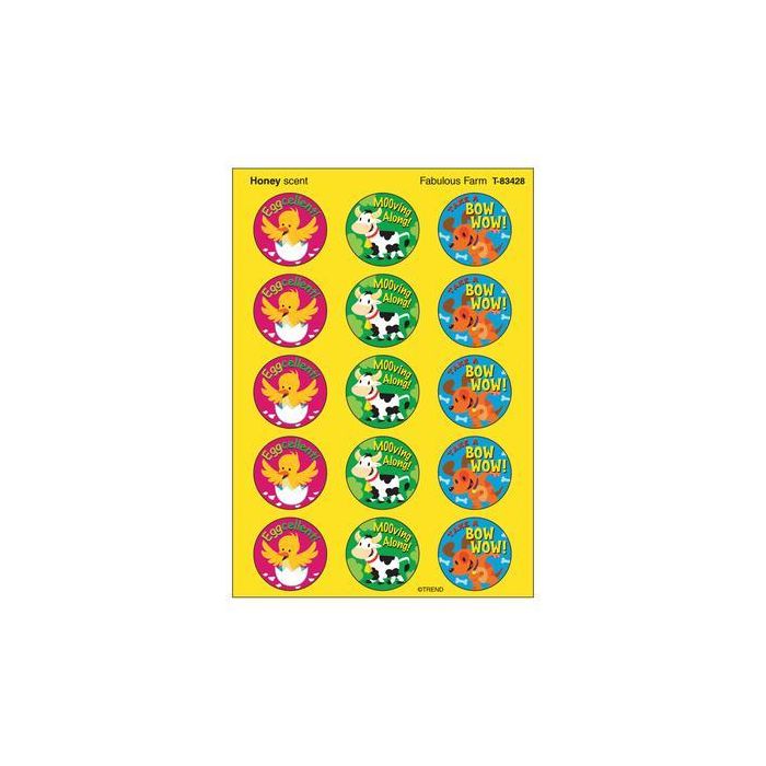 Scratch 'n Sniff Stinky Stickers Honey scent & Fabulous Farm