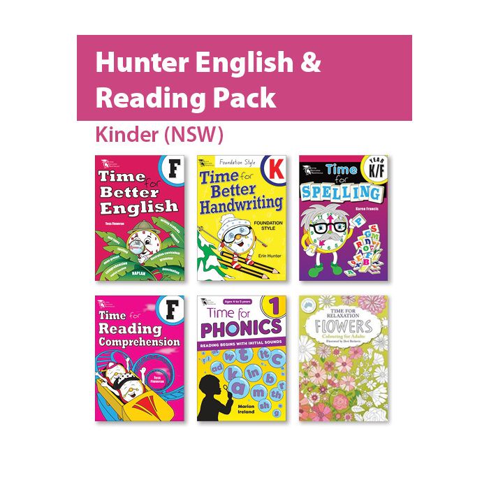 Hunter Grade K/P English & Reading Pack (NSW)