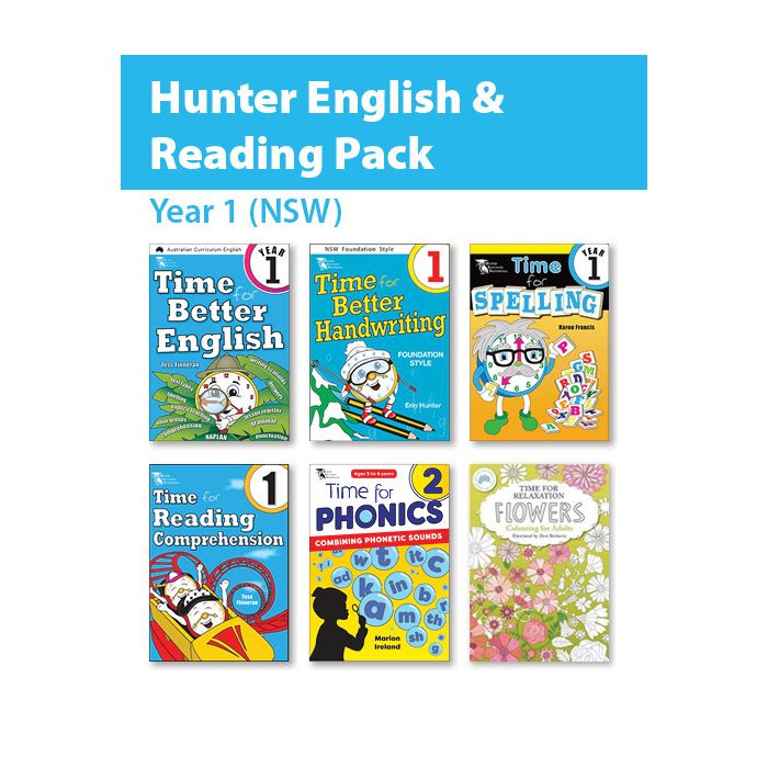Hunter Grade 1 English & Reading Pack (NSW)
