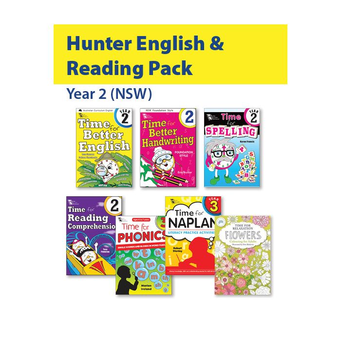 Hunter Grade 2 English & Reading Pack (NSW)