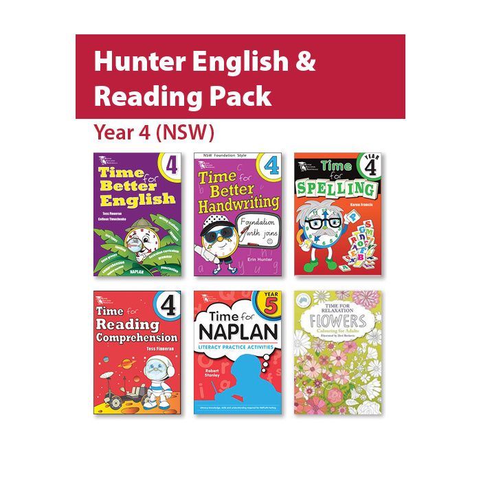 Hunter Grade 4 English & Reading Pack (NSW)