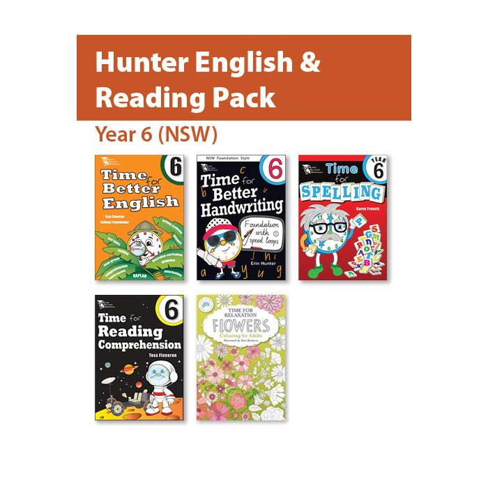 Hunter Grade 6 English & Reading Pack (NSW)
