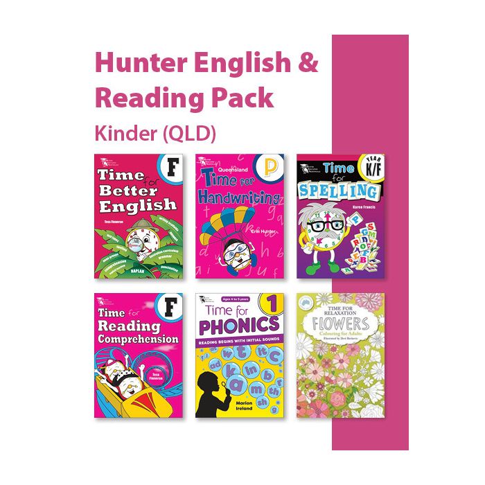 Hunter Grade K/P English & Reading Pack (QLD)