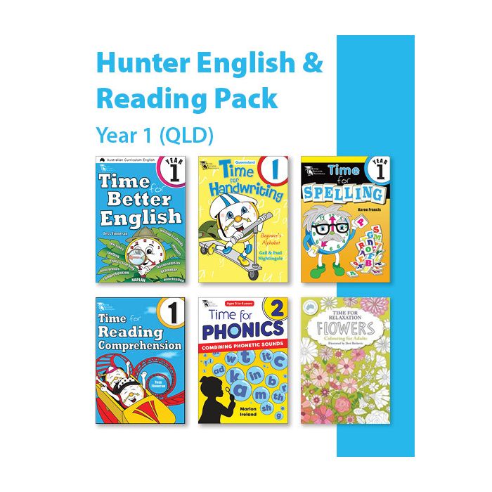 Hunter Grade 1 English & Reading Pack (QLD)