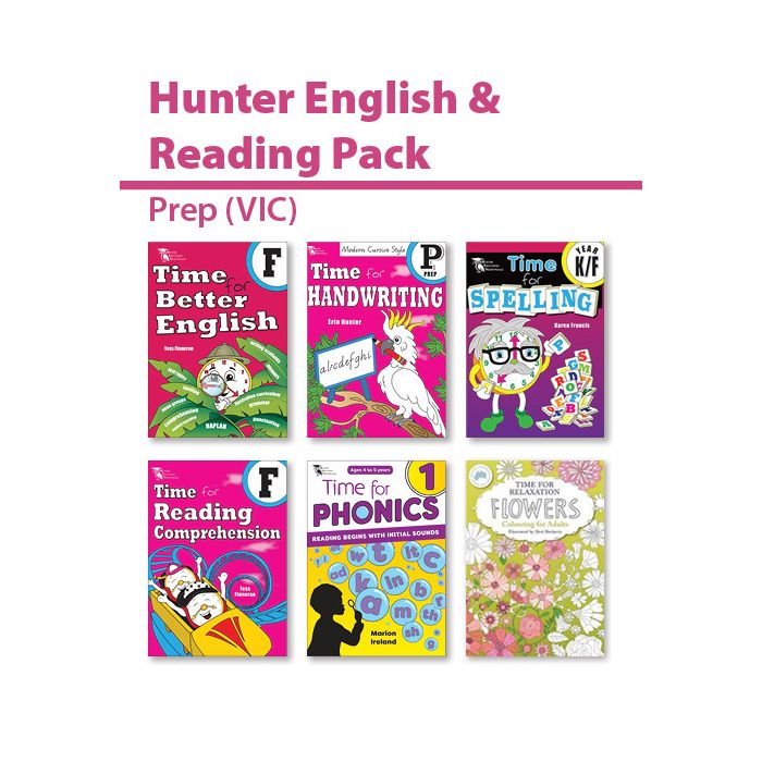 Hunter Grade K/P English & Reading Pack (VIC)