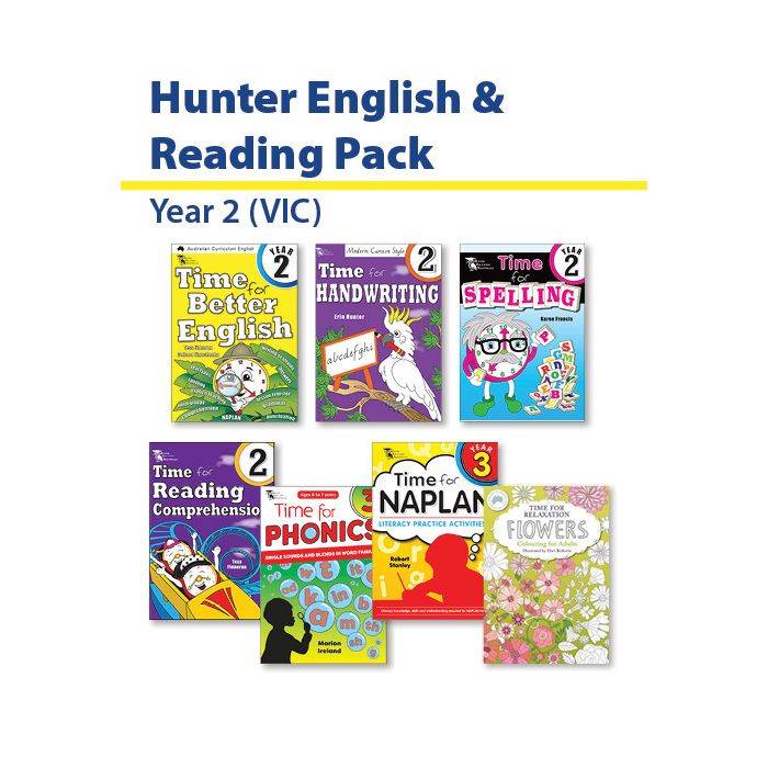 Hunter Grade 2 English & Reading Pack (VIC)