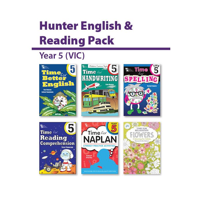 Hunter Grade 5 English & Reading Pack (VIC)