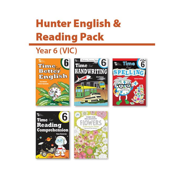 Hunter Grade 6 English & Reading Pack (VIC)