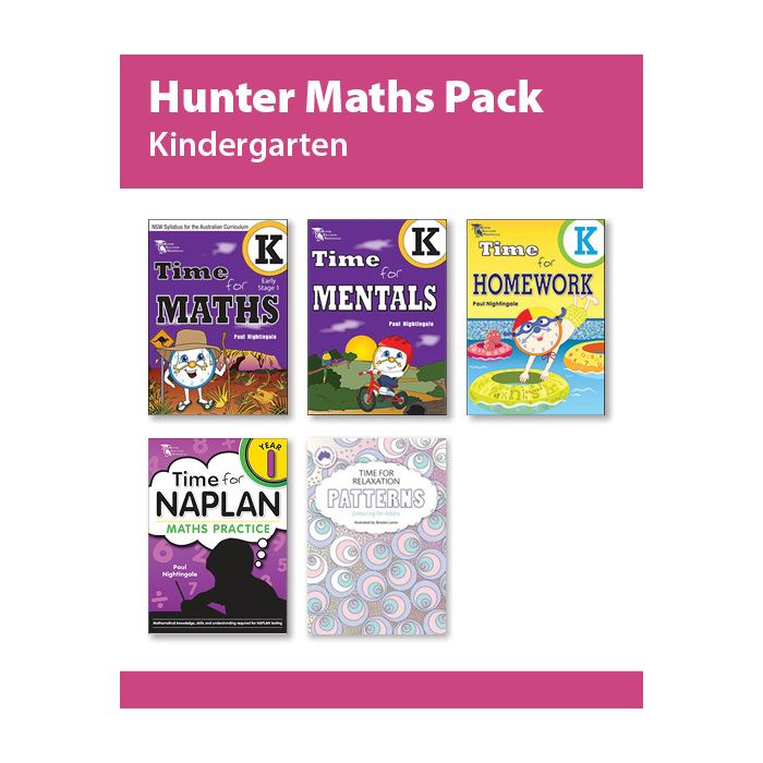 Hunter Grade K/P Maths Pack