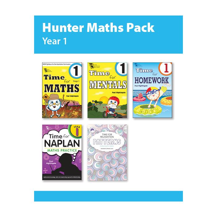 Hunter Grade 1 Maths Pack