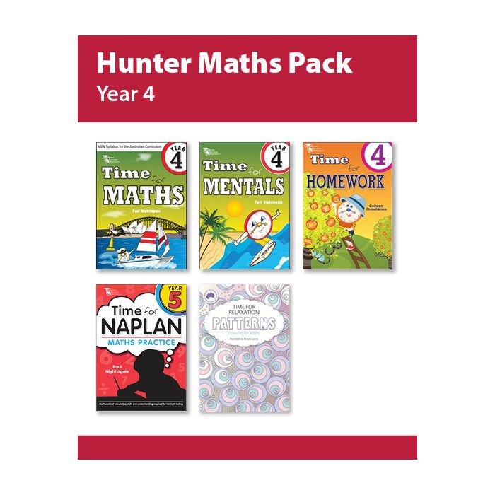 Hunter Grade 4 Maths Pack