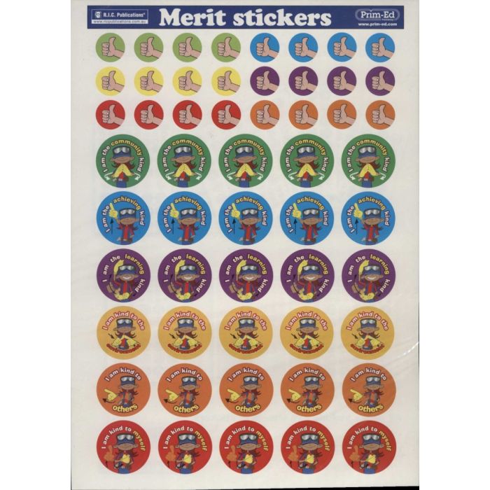 Six Kinds of Best Stickers - Pack of 270