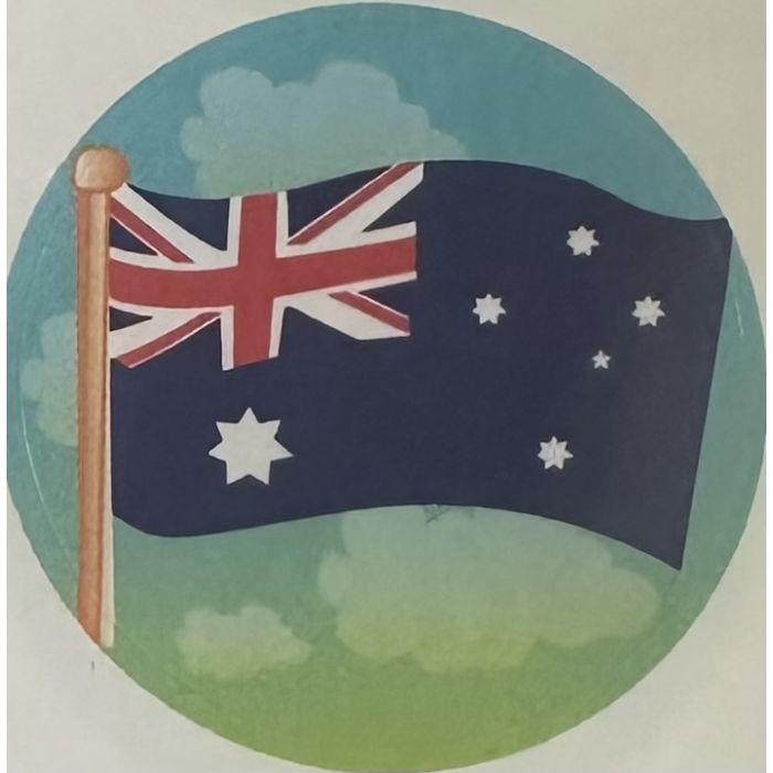 Magpie Stickers Australian Flag MAG-101 - Pack of 100