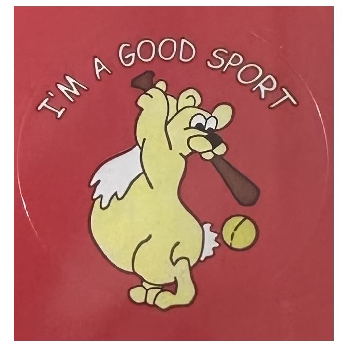Magpie Stickers I'm A Good Sport MAG-004 - Pack of 100