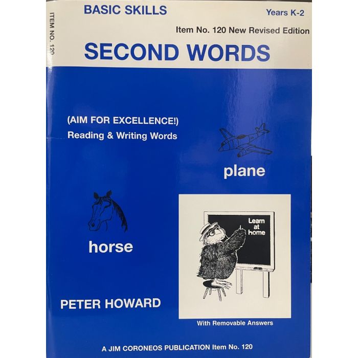 Second Words  Yrs K to 3 (Basic Skills No. 120)