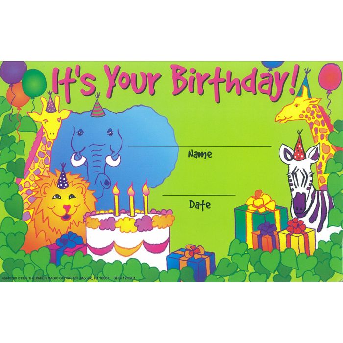 It's Your Birthday Card Pack