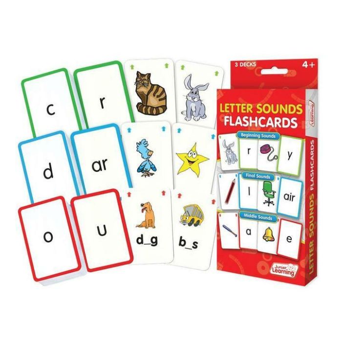 Letter Sounds Flashcards JL202 (Ages 4+)