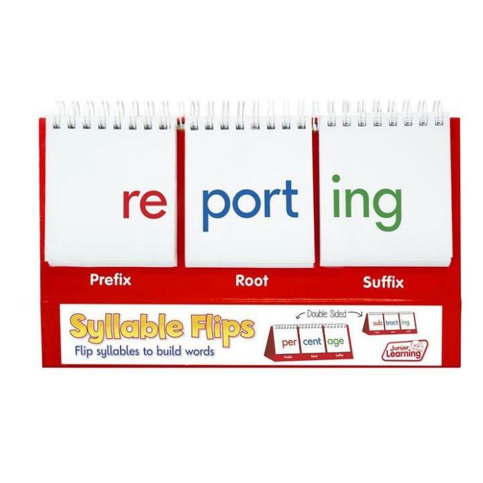 Syllable Flips JL456 (Ages 7+)