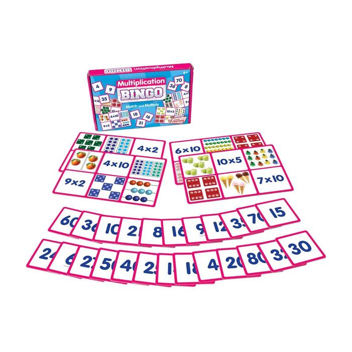 Multiplication Bingo JL550 (Ages 6+)