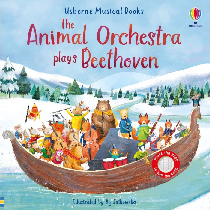 The Animal Orchestra Plays Beethoven (Usborne Musical Book)