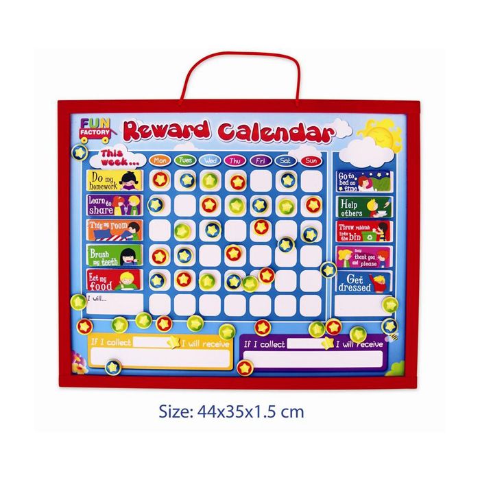 Magnetic Reward Calendar (Ages 3+)