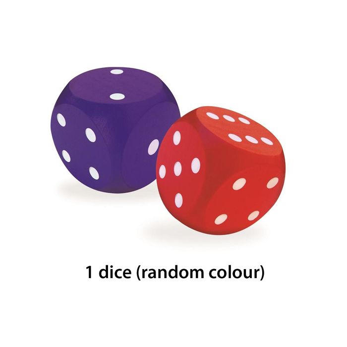 Giant Wooden Dice (random colour) LBT110