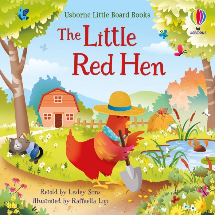 Usborne The Little Red Hen Board Book