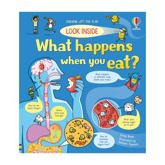 Usborne Look Inside What Happens When You Eat